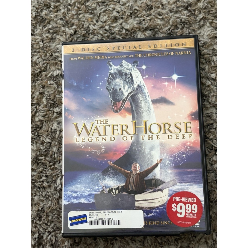 The Water Horse Legend of the Deep (DVD, 2007, 2-Disc Special Edition) Movie